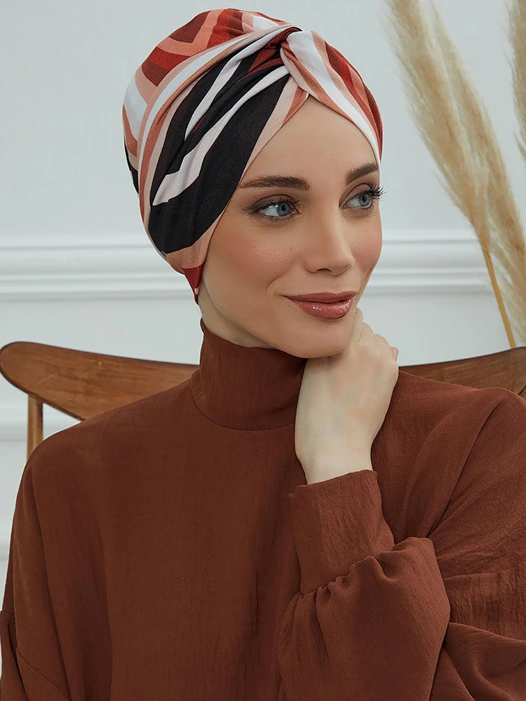 hijabs musulmans pour femmes, turban instantané, couvre chef élastique doux, casquette de chimio respirante pour dames et filles, nouvelle collection