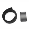 boucle en aluminium ceinture en nylon nouvelle ceinture extérieure hommes décontracté toile tissé ceinture en cuir ceinture hommes cinto preto y005