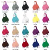 Chapeau de prière musulmane pour femmes, 2 pièces, sous écharpe, Hijab Niquabs, foulard islamique, Turban doux Ninja, couleur unie, chapeau du moyen-orient Chapeau de prière musulmane pour femmes, 2 pièces, sous écharpe, Hijab Niquabs, foulard islamique, Turban doux Ninja, couleur unie, chapeau du moyen-orient