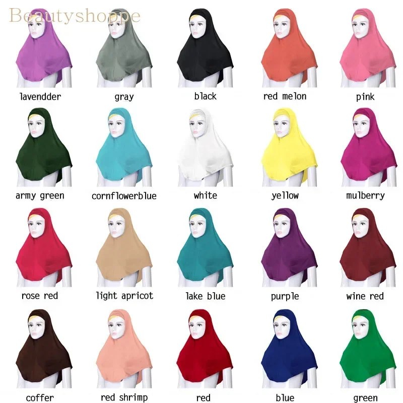 Chapeau de prière musulmane pour femmes, 2 pièces, sous écharpe, Hijab Niquabs, foulard islamique, Turban doux Ninja, couleur unie, chapeau du moyen-orient Chapeau de prière musulmane pour femmes, 2 pièces, sous écharpe, Hijab Niquabs, foulard islamique, Turban doux Ninja, couleur unie, chapeau du moyen-orient