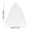 1pc voile de mariage élégant pour douche nuptiale voile de mariage court peigne à cheveux voile pour plage mariage demoiselles d'honneur voile