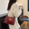 sac à main en cuir de luxe pour femmes, fourre tout classique de styliste, fourre tout élégant pour dressing moderne et chic