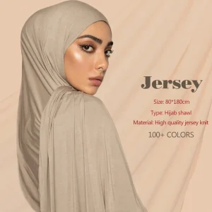 Foulard musulman en coton doux multicolore, Jersey instantané, Hijab, couverture complète, écharpe enveloppante, châles islamiques, Turban pour femmes