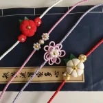 Robe Kimono Japonaise Tissée à la Main, Corde Décorative, Couleur Unie, Or et Argent, Ceinture Rouge et Blanche de Haute Qualité