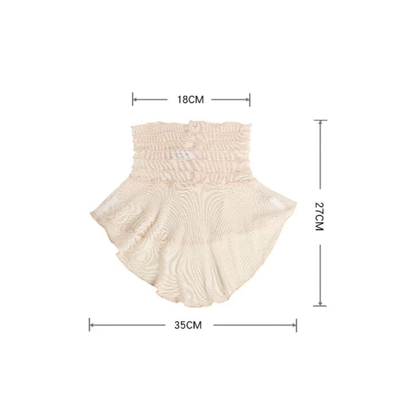 100% véritable soie maille protection solaire écharpe 2025 été nouvelles femmes faux col solide mince unisexe polyvalent quotidien écharpe