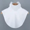 foulards de couverture de cou haut, faux col détachable, mode, cols hauts, couleur unie, haute élasticité, couverture hijab du ramadan unisexe