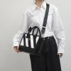 sac fourre tout en cuir pour femmes de qualité supérieure sac à main de créateur spacieux avec sangle réglable et matériel métallique vintage