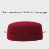 56 58 cm casquettes musulmanes hommes chapeau de prière hiver chaud laine islamique hijab casquettes arabe musulman chapeaux casquette vêtements accessoires