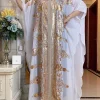 abaya robe africaine en mousseline de soie, grande taille, style ethnique traditionnel, paillettes, printemps, 2023