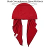 nouveau musulman hijab turban femmes pré attaché longue queue foulard enveloppement chimio casquette bonnets bonnet foulard extensible chapeaux chapeau mujer