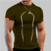 nouveaux vêtements de sport d'été t shirt respirant pour hommes t shirt de jogging à séchage rapide hommes t shirts d'entraînement hauts de fitness t shirt de course