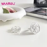 Bagues de chaîne de montre en argent 925 pour femmes et hommes, mode créative rétro Simple, personnalité, bijoux cadeau de fête