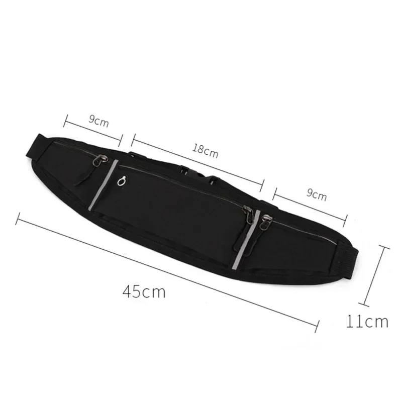 sac de taille pour sports de plein air pour femmes, sac étanche, ajustement serré, ceinture invisible, fitness, anti vol, sac de taille pour téléphone portable, bouteille
