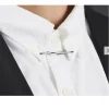 pince à cravate simple et à la mode pour hommes et femmes, vêtements de cérémonie haut de gamme, accessoires pour vêtements d'affaires et de loisirs pour mariage