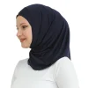 2 pièces/lot musulman modal hijab rayonne coton châles pour femmes islamique turban bandeau très doux musulman foulards