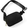 sac banane à fermeture éclair pour femme, sac de poitrine, sac à bandoulière, sac à bandoulière pour sports de plein air, décontracté, voyage, ceinture féminine, poudres d'argent, 2024