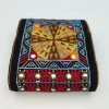 ruban de dentelle brodé, tissu africain, appliques de couture, garniture ronde, chapeau, sac, accessoires vestisens