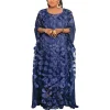 abayas pour femmes dubaï africain musulman robe de mode caftan marocain robes de soirée en mousseline de soie boubou robe djellaba femme