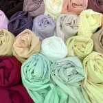 Ramadan musulman en mousseline de soie Hijabs pour femme couleur unie foulard Long châle écharpe mince respirant crème solaire tête enveloppement Hijabs écharpe