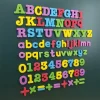 ABC – autocollants magnétiques avec lettres anglaises, autocollants pour réfrigérateur, jouets éducatifs pour enfants, cadeau de noël