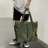 sac fourre tout décontracté pour homme, grand sac à main pour homme, sac à bandoulière de grande capacité, adapté aux voyages de courte distance, mode initiée