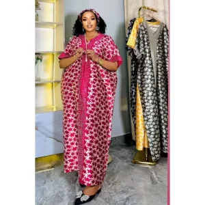 Abayas pour femmes dubaï luxe 2025 Robe de mode musulmane africaine Caftan Marocain robes de soirée Boubou Robe Djellaba Femme