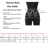 mode femmes chaînes ventre ceinture faux cuir ventre chaîne pour ceinture chaîne bikini hanche chaîne réglable harnais chaînes décoratives