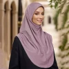 maillot islamique musulman modal hijab écharpe instantanée hijabs foulards pour femmes longues foulards tête enveloppement châle bonnet hijabe femme