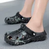 sandales plates hommes chaussures 2025 pantoufles hommes jardin plate forme sandales homme été sandales hommes baskets en plein air tongs maison sabots