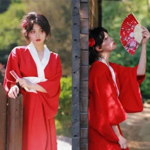 Kimono japonais traditionnel imprimé Floral, Style japonais, robe Kimono asiatique Sakura pour fille, élégante, nouvelle collection