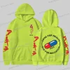 sweat shirt à capuche imprimé akira pour hommes et femmes, unisexe, à la mode, surdimensionné, manches longues, manteau pull
