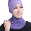 chapeau intérieur en modal musulman pour femme, hijabs doux, bonnet de chimio, couverture complète, bonnet sophia ninja, bonnet arabe islamique, sous écharpe, monochrome