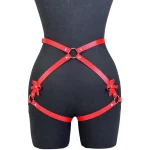 Ceinture de mode pour femmes, Style de rue, harnais de jambe, nœud, jarretelles de cuisse, décoration gothique, ceintures, accessoires pour vêtements