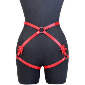 Ceinture de mode pour femmes, Style de rue, harnais de jambe, nœud, jarretelles de cuisse, décoration gothique, ceintures, accessoires pour vêtements