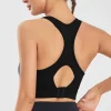 soutien gorge de sport sans fil pour femmes, sous vêtements de course, respirant, résistant aux chocs, style gilet, beauté du dos, soutien gorge de yoga haute résistance
