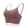 soutien gorge de sport respirant pour femmes, antichoc, rembourré, haut de yoga, grande taille, athlétique, course à pied, fitness, entraînement, haut de sport топ