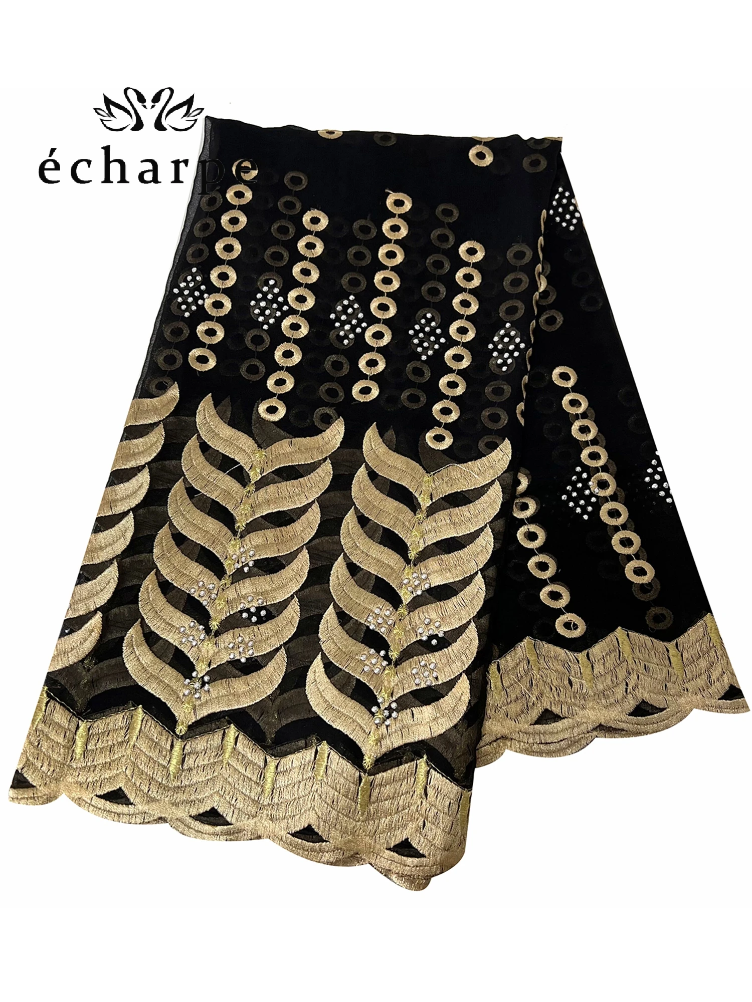 Écharpe en mousseline de soie de haute qualité pour femmes musulmanes, hijab économique, grand design, nouveau style africain, 2024 Écharpe en mousseline de soie de haute qualité pour femmes musulmanes, hijab économique, grand design, nouveau style africain, 2024