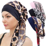 Femmes musulmanes sous-écharpe bandeau élastique bonnet soyeux femmes musulmanes écharpe Turbans tête pour femmes Hijabs Hijab casquettes chapeau islamique