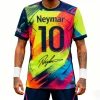 sports de plein air étoile légendaire neymar posture légendaire confortable décontracté ample et à la mode populaire fan jersey t shirt