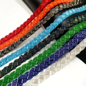 Ruban de dentelle perlée pour vêtements, accessoires de couture de vêtement, garnitures pour vêtements, col de robe, manchette, bricolage, travaux grossiers, tissu appliqué, nouveau