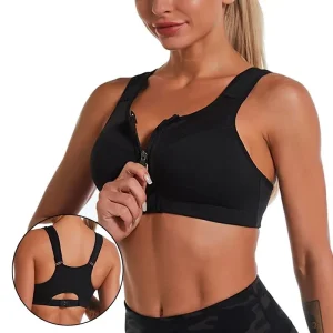 Soutien-gorge absorbant les chocs, respirant et à séchage rapide, sous-vêtements de sport, yoga, fitness, course à pied