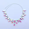 collier avec pendentif en strass ab brcorporelle, Élégant, exquis, luxe, ix, mariée, mariage, grands bijoux, accessoires