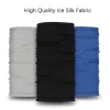 foulard moto bandana homme bandeau respirant glace soie cyclisme magique été sport écharpe snood femmes polyvalence casquettes