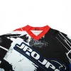 maillot de vélo de saleté bleu maillot de motocross pour jeunes enfants hors route mx bmx chemise garçons enduro vtt maillot de sport pour enfants hauts de cyclisme