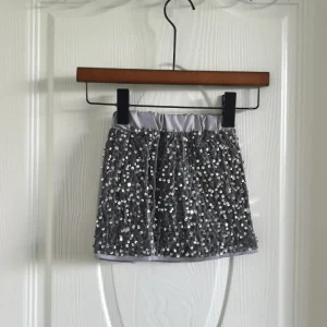 Bébé filles paillettes polyvalent jupe courte printemps automne enfants léger luxe à la mode a-ligne demi-jupe jupe pour enfants fille