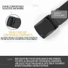 ceinture tressée en nylon pour hommes, boucle automatique non métallique, trajet quotidien, ceinture d'entraînement d'alpinisme en plein air