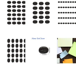 31GJ Coffee Bean Inspired Corkboard Tacks Map Pin Set Set pour améliorer l&rsquo;esthétique l&rsquo;espace