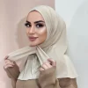 hijab pour femmes musulmanes, casquette, couverture complète, fermeture à pression, foulard, turban islamique, nouvelle collection foulard musulmane pour femme islam turban femme bonnet hijab echarpe femme turban femme