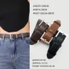 nouveau luxe double ceinture en cuir véritable pour femmes jean tenue décontractée boucle en alliage carré dames ceintures à la mode ceinture de mode