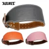 aolikes peau de vache gymnastique fitness boucle haltérophilie ceinture taille ceintures pour squats haltère entraînement musculation lombaire orthèse protéger